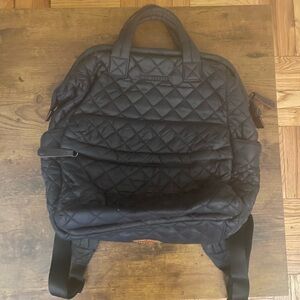 MZ Wallace Top Handle Quilted Backpack